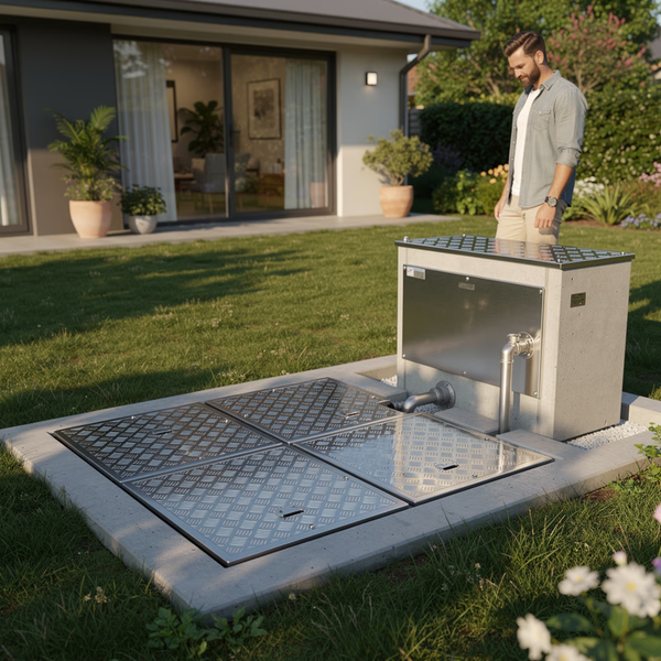 Diamond SS Stainless Steel Sump Covers: The Smart Choice for Safe Water Storage